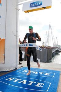  New Zealand swimmer Kane Radford winning the 2011 event.